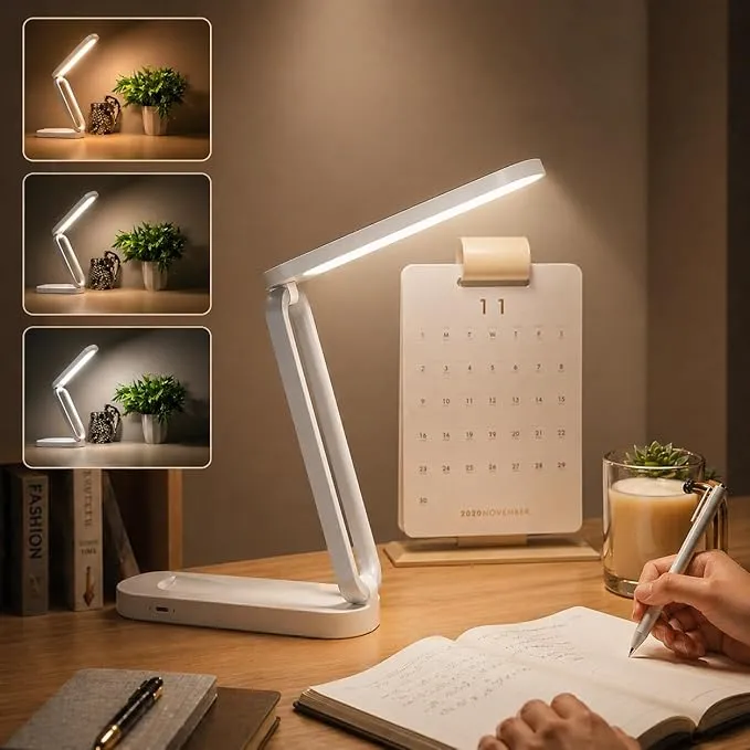 BKK Foldable Rechargeable LED Study Table Lamp