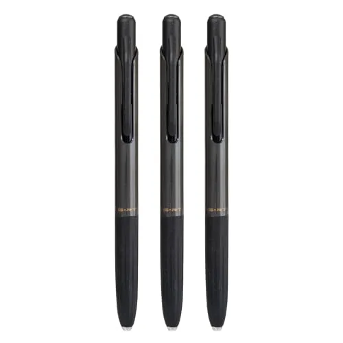 Pentonic G-RT Gel Pen Pack | Black Ink | Pack of 3
