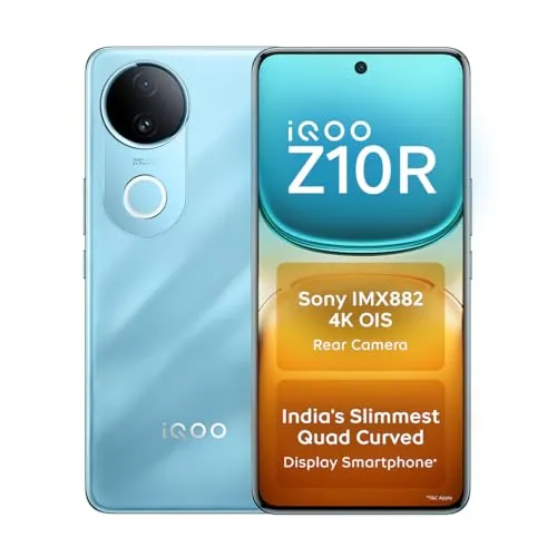 iQOO Z10R 5G | 8GB/128GB | 4K Selfie Camera