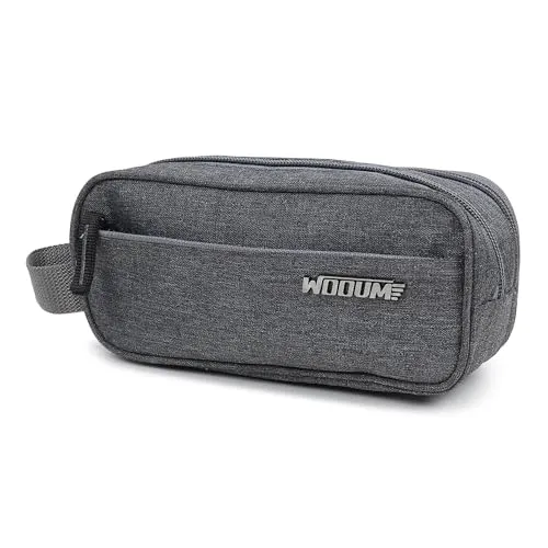 Wooum PVC Pen Pencil Case | Multiple Compartment Organizer