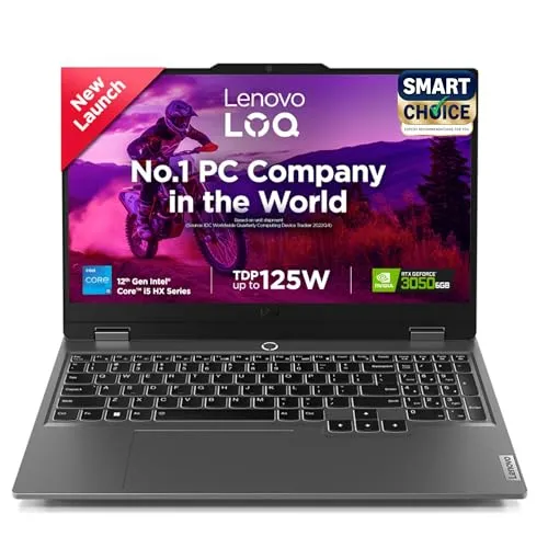 Lenovo LOQ 2024 12th Gen Core i5-12450HX | NVIDIA RTX 3050 6GB