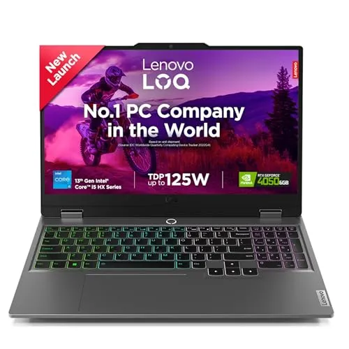 Lenovo LOQ 2024, Intel Core i5-13450HX, NVIDIA RTX 4050-6GB