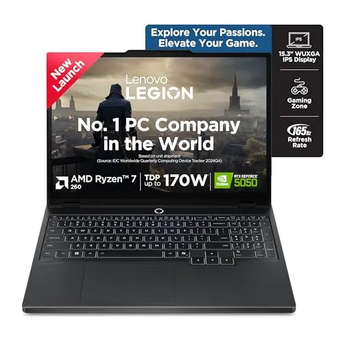 Lenovo Legion 5 2025 AMD Ryzen 7 260 | NVIDIA RTX 5050 8GB