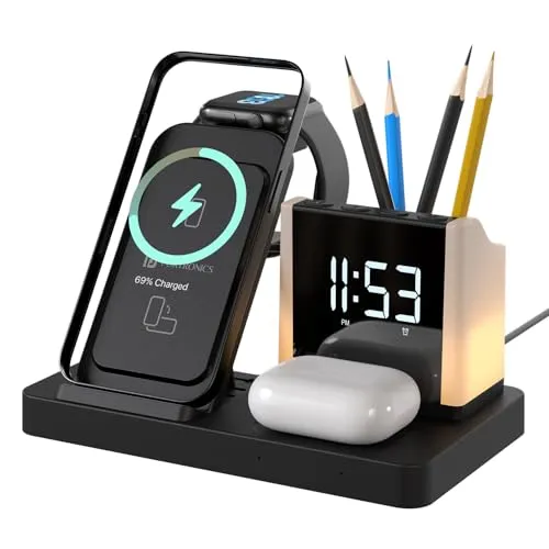 Portronics 6in1 15W Magnetic Wireless Charging for PHONE