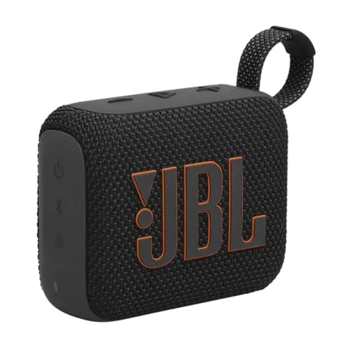JBL Go 4, Wireless Portable Bluetooth Speaker, Water & Dust Proof, Type C