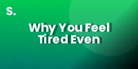 Why You Feel Tired Even Without Studying (Even When You Did Nothing)