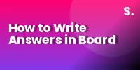How to Write Answers in Board Exams (Presentation Strategy)