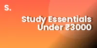 Study Essentials Under ₹3000 (2026) – Complete Budget Setup for Students