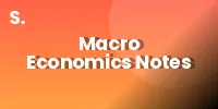 Macro Economics Notes PDF | BMS Semester 3
