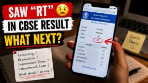 Students Seeing “RT” in CBSE Result Are Now Asking the Same Question: What Next?