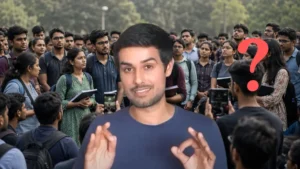Why Dhruv Rathee’s Support for the Student Protest Is Drawing Attention